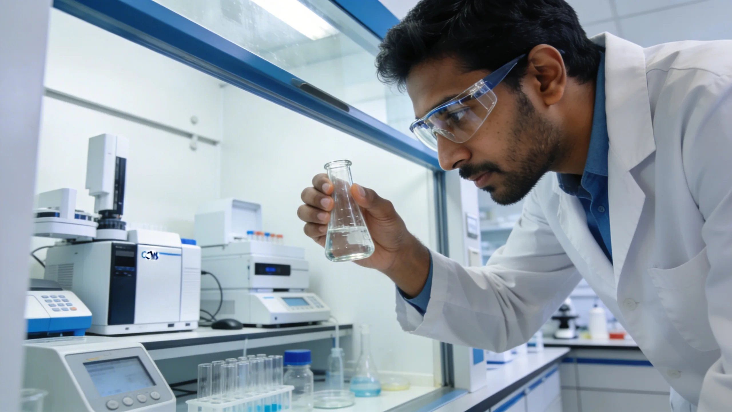 IGPL laboratory quality control and BA recovery process at Taloja