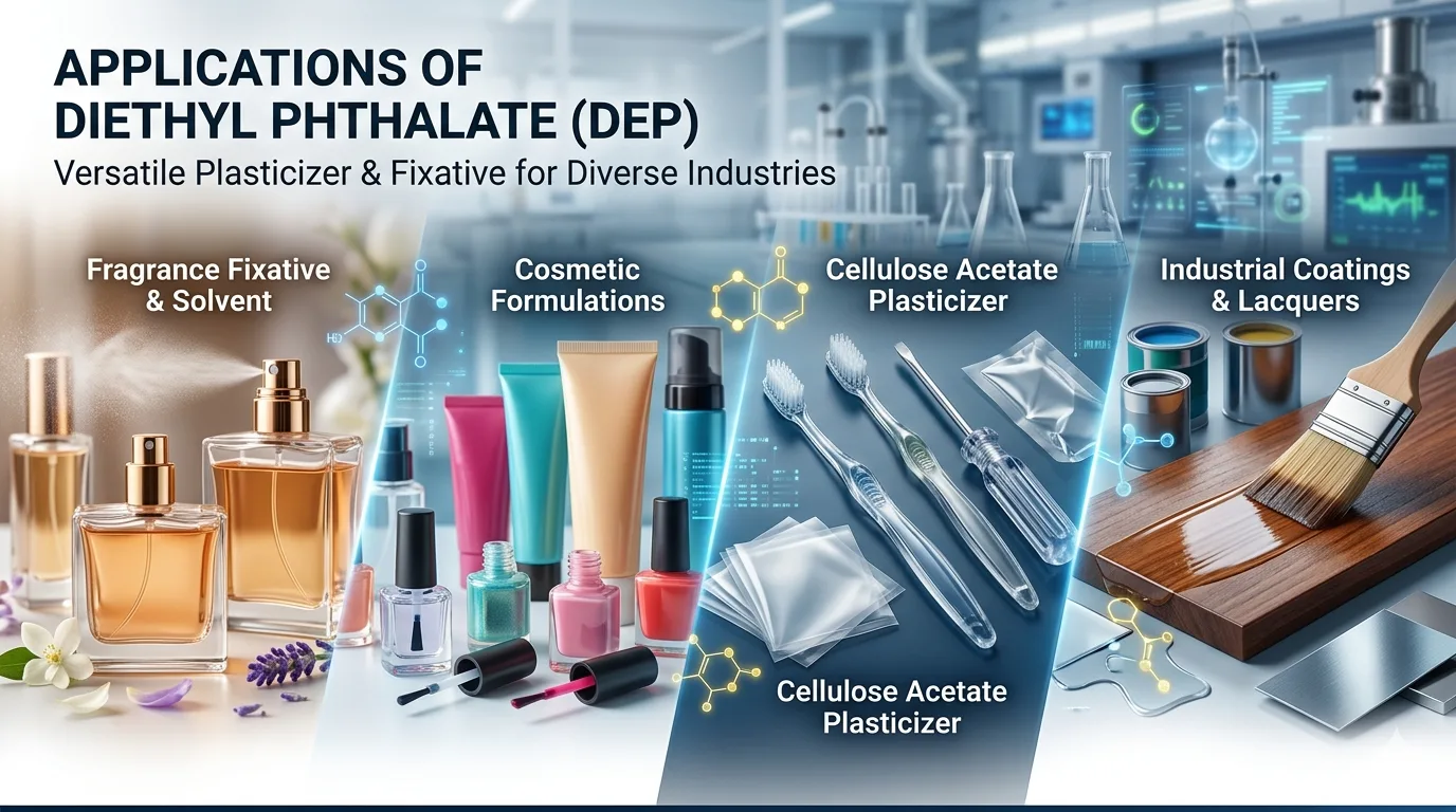 Diethyl Phthalate (DEP) downstream applications