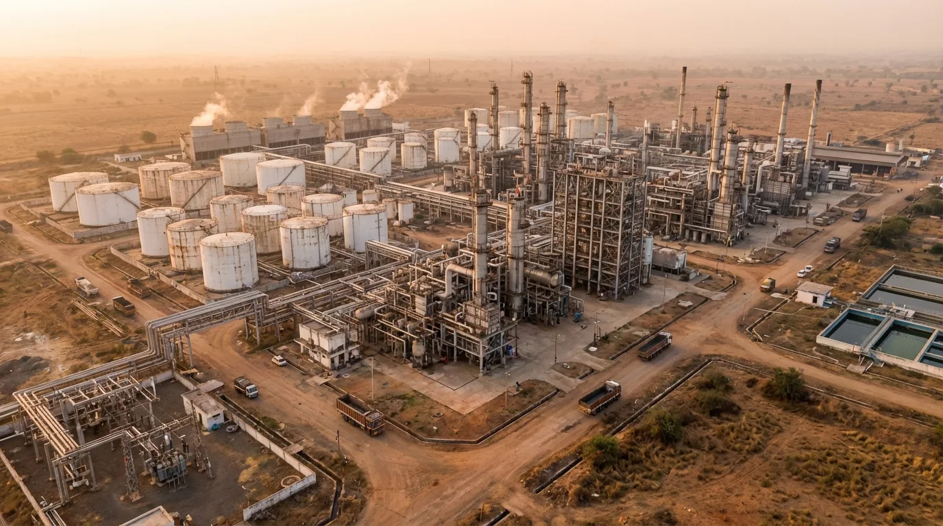 Aerial view of IGPL's Taloja manufacturing campus
